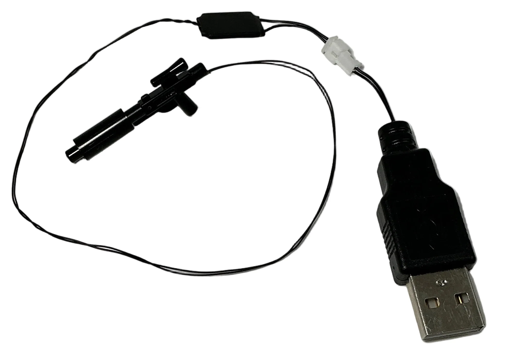 Light-Up Flashing Medium Blaster w/ Extension, USB & DIY System, LW-40558 - Image 2
