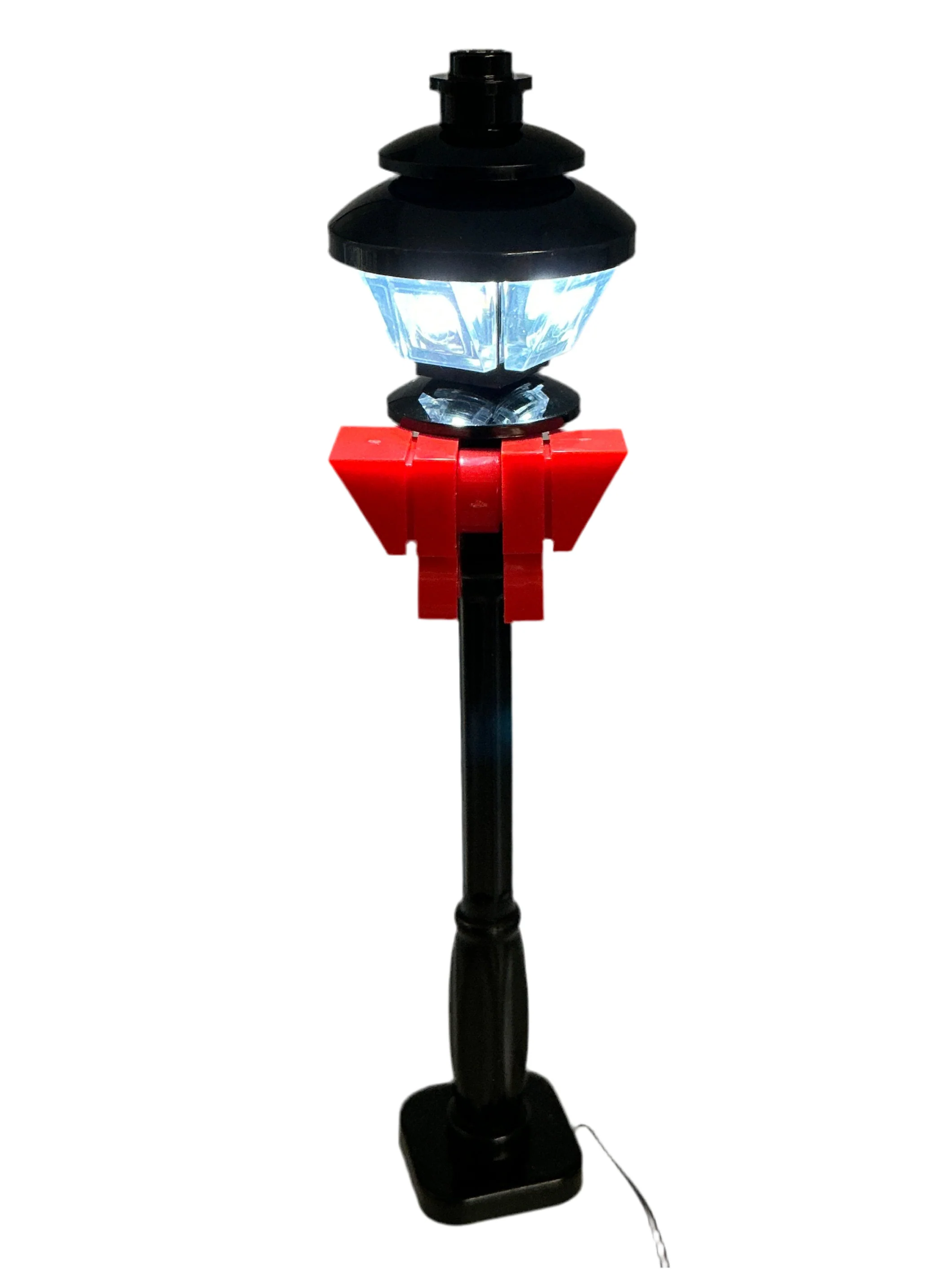 Light-Up Winter Village Lamp Post, USB, ACC-WV - Image 2