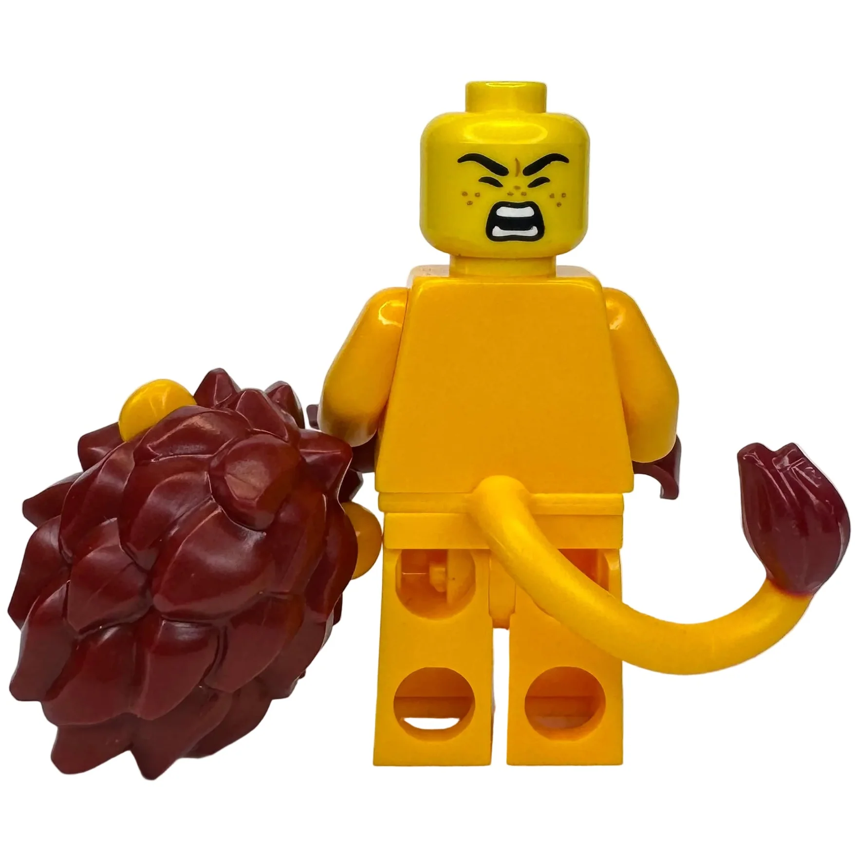 Lion Costume Fan, col28-11 - LEGO® CMF Minifigure - Image 3