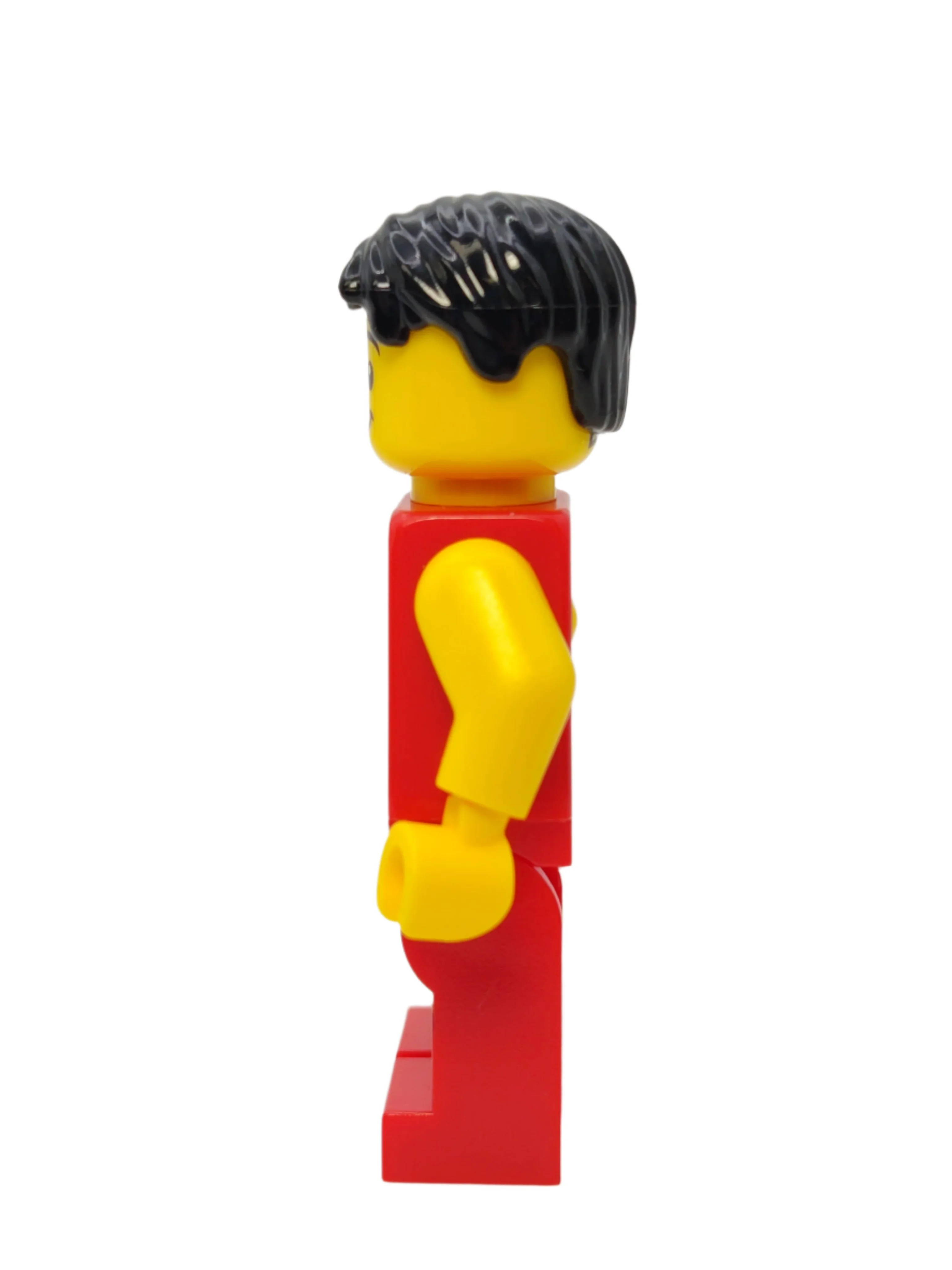 Lion Dance Man - Red Shirt and Red Legs with Gold Fringe, hol178 - Image 2