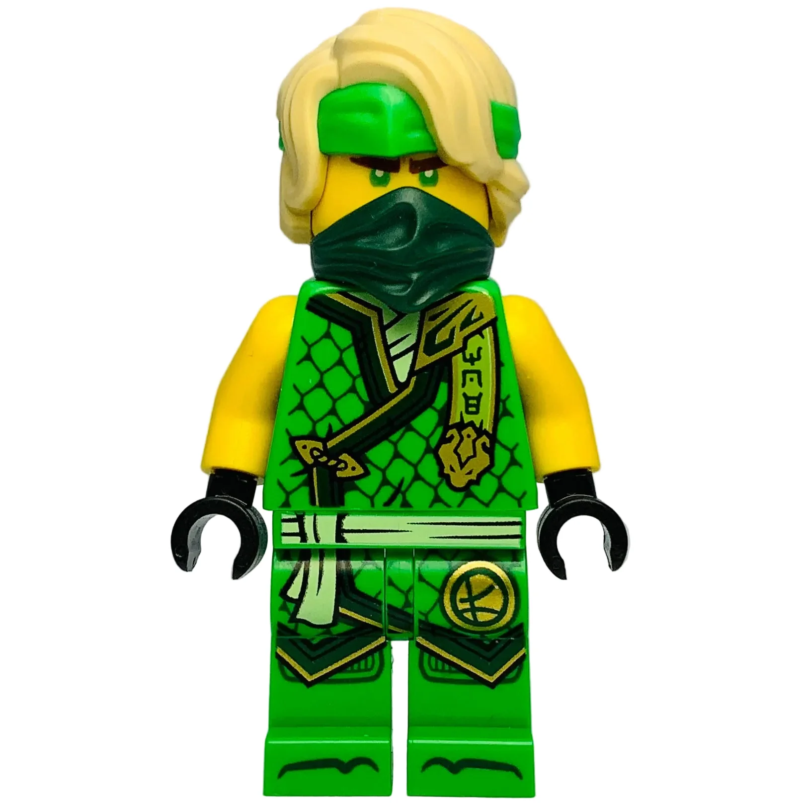 Lloyd - Dragons Rising, Tournament Armor, Dark Green Bandana, njo1053 - LEGO® Ninjago Minifigure