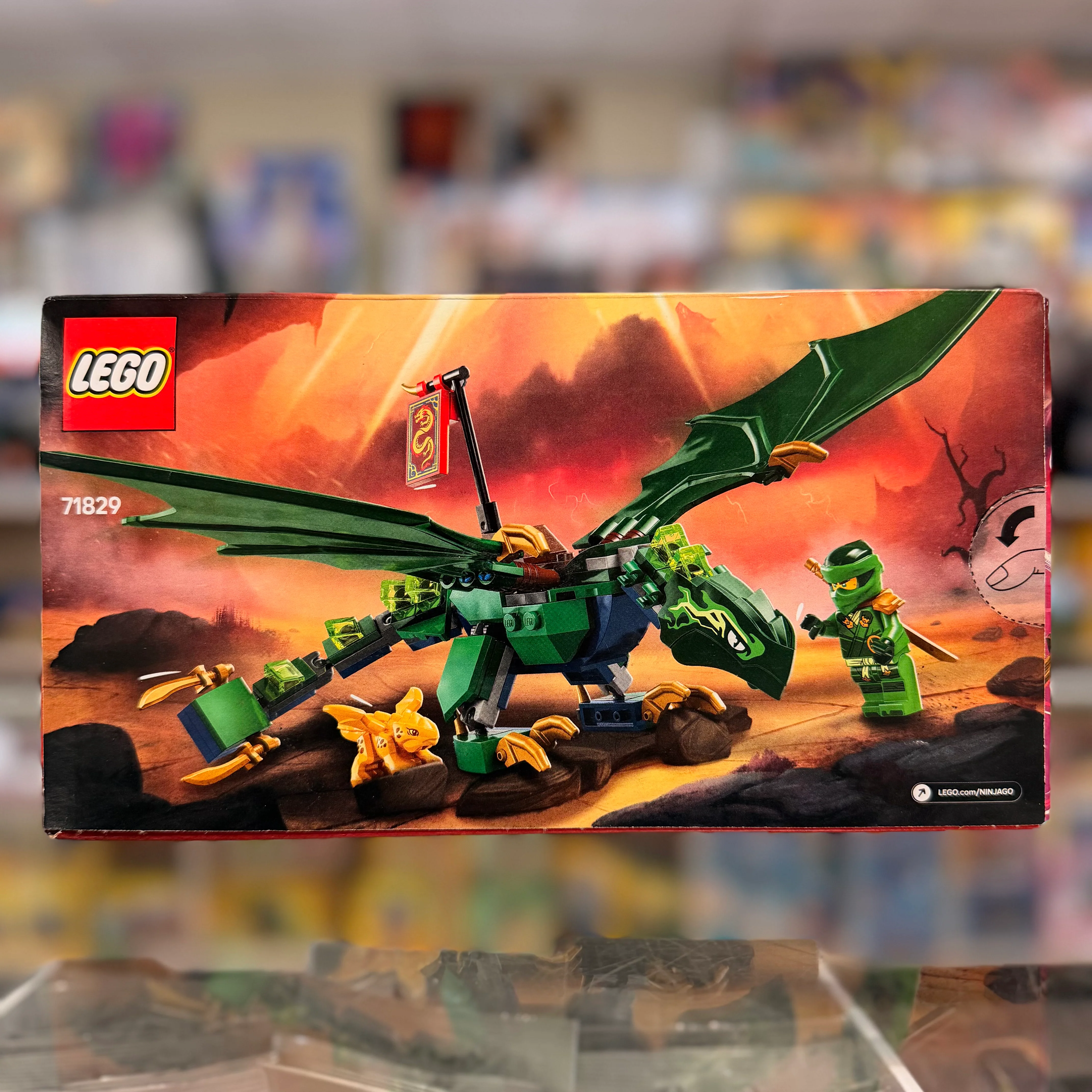 Lloyd's Green Forest Dragon, 71829 - LEGO® Ninjago Set - Image 2