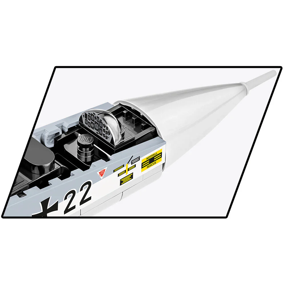 LOCKHEED F-104 Starfighter Jet Fighter: COBI Set #5907 - Image 8