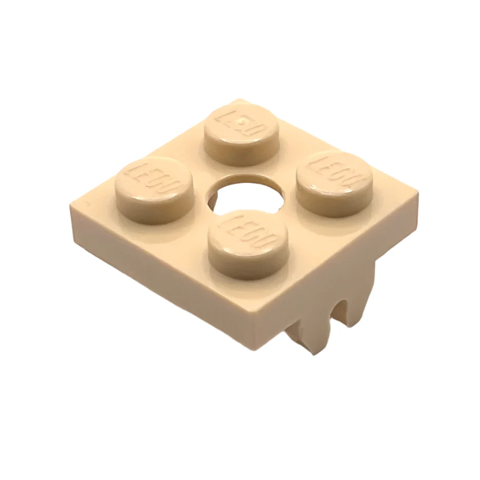 Magnet Holder Plate 2 x 2 Bottom with Hole, Part# 30159