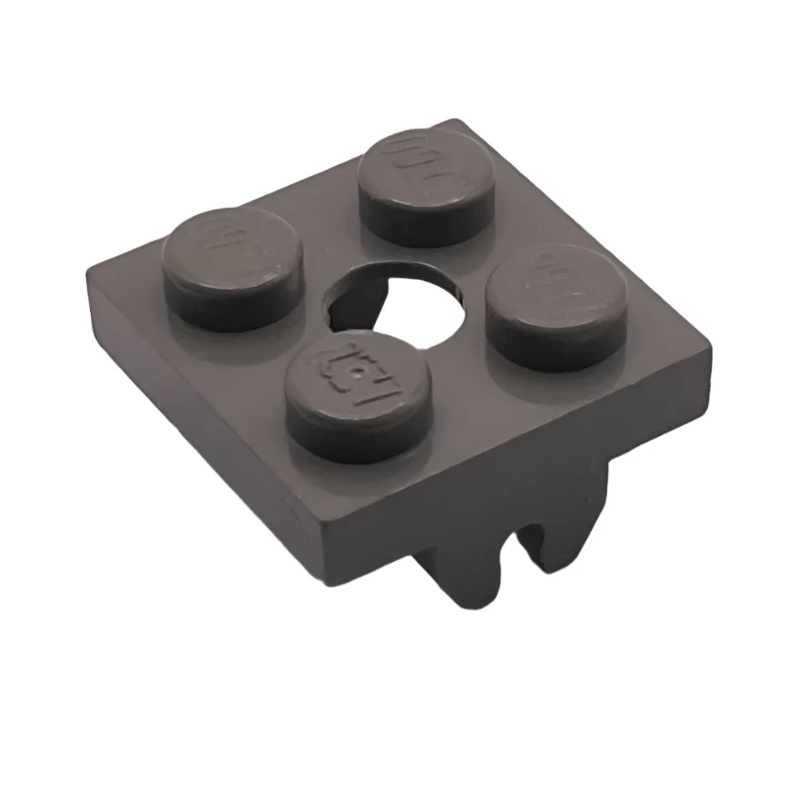 Magnet Holder Plate 2 x 2 Bottom with Hole, Part# 30159 - Image 2