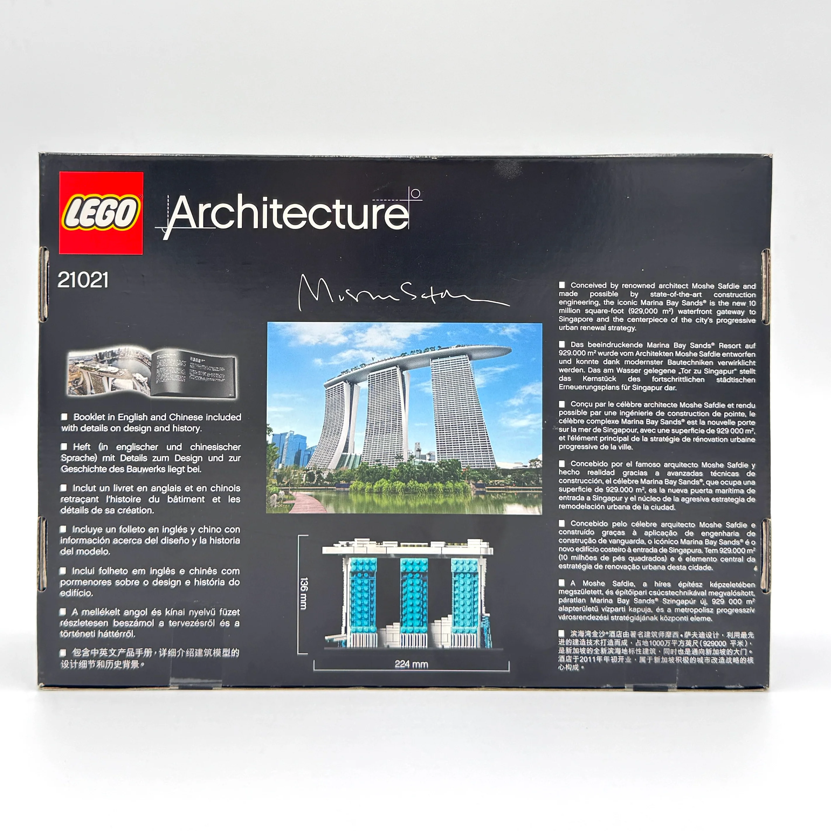 Marina Bay Sands, 21021 - LEGO® Architecture Set - Image 2