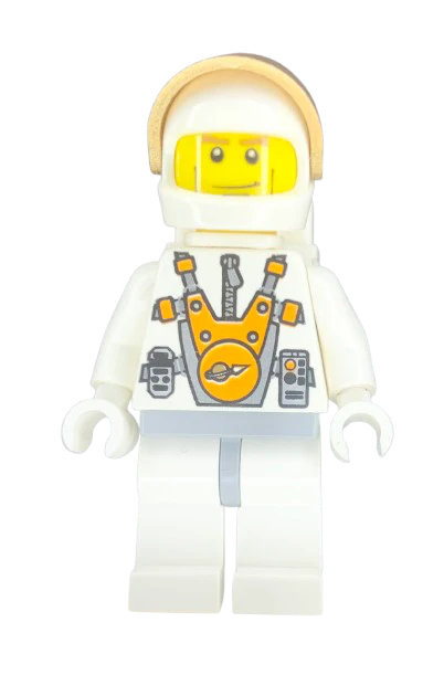 Mars Mission Astronaut with Helmet and Cheek Lines and Backpack, mm014