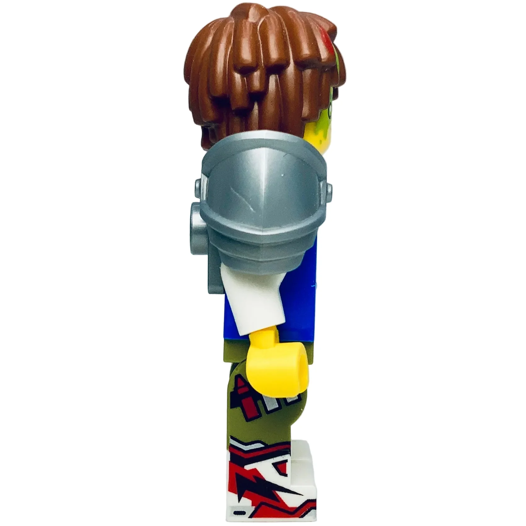 Mateo - Z -Blob Shirt, Flat Silver Shoulder Pad, drm062 - LEGO® DREAMZzzz Minifigure - Image 2