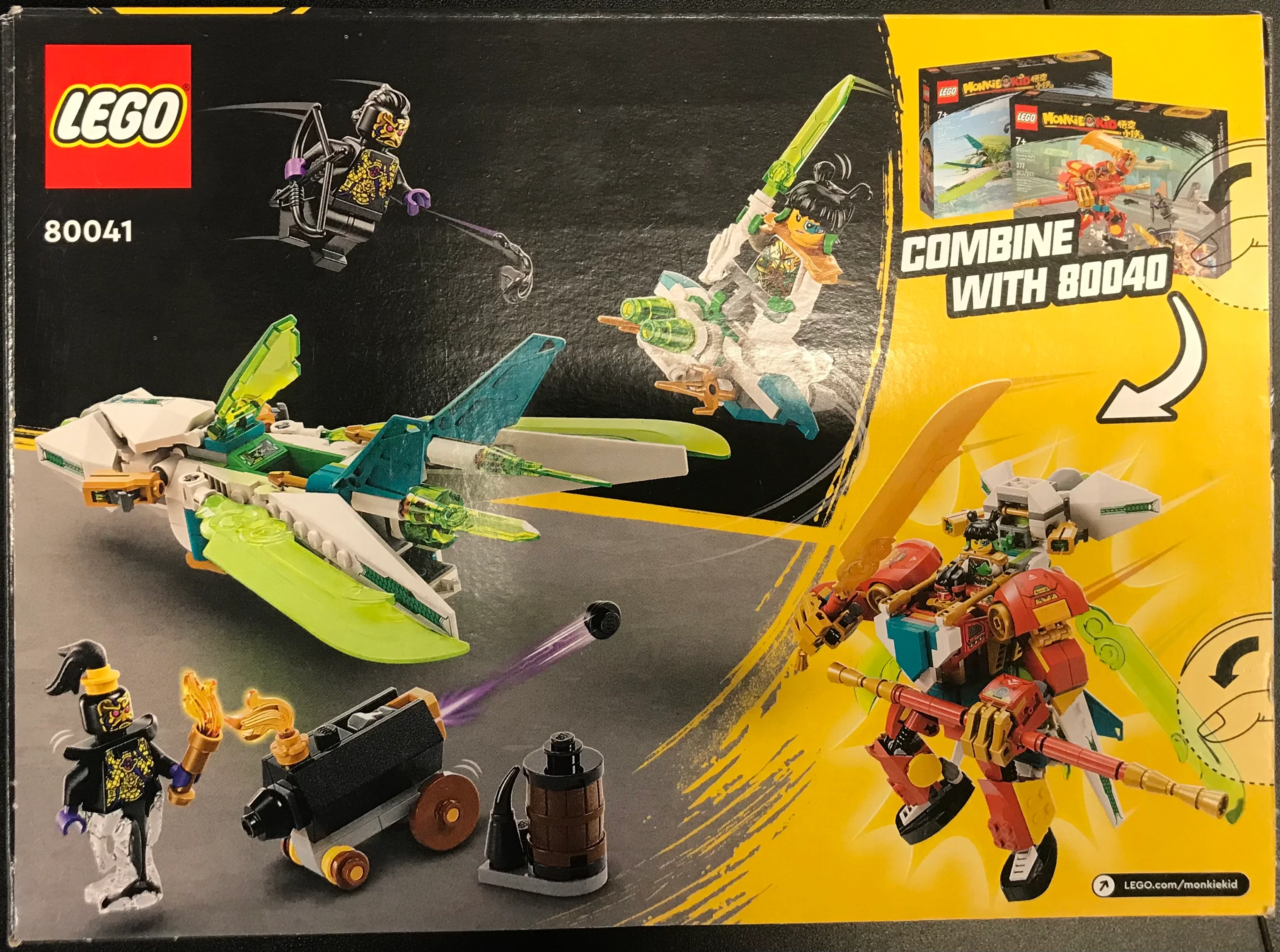Mei's Dragon Jet, 80041 - LEGO® Monkie Kid set - Image 2