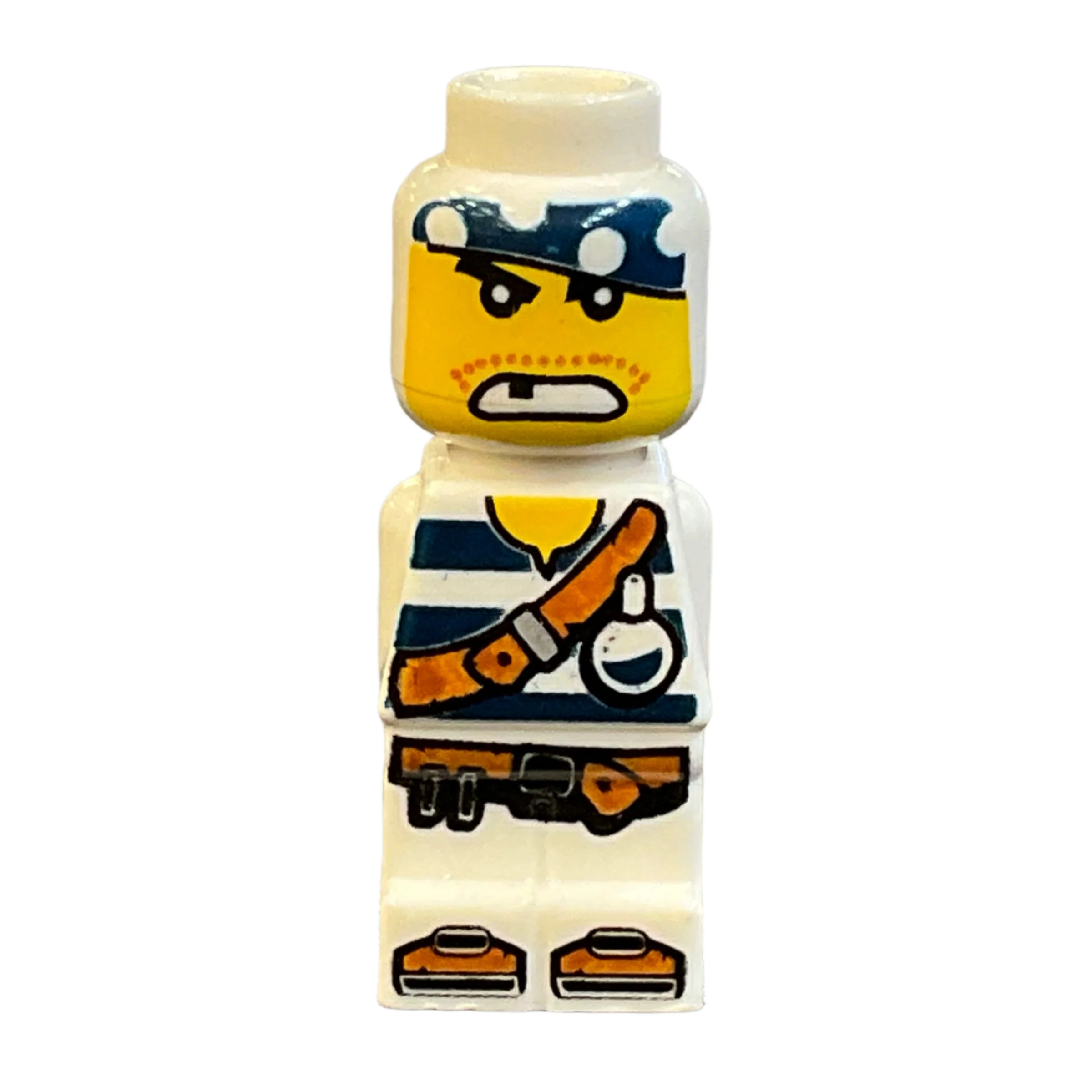 Microfigure Plank Pirate White, 85863pb019