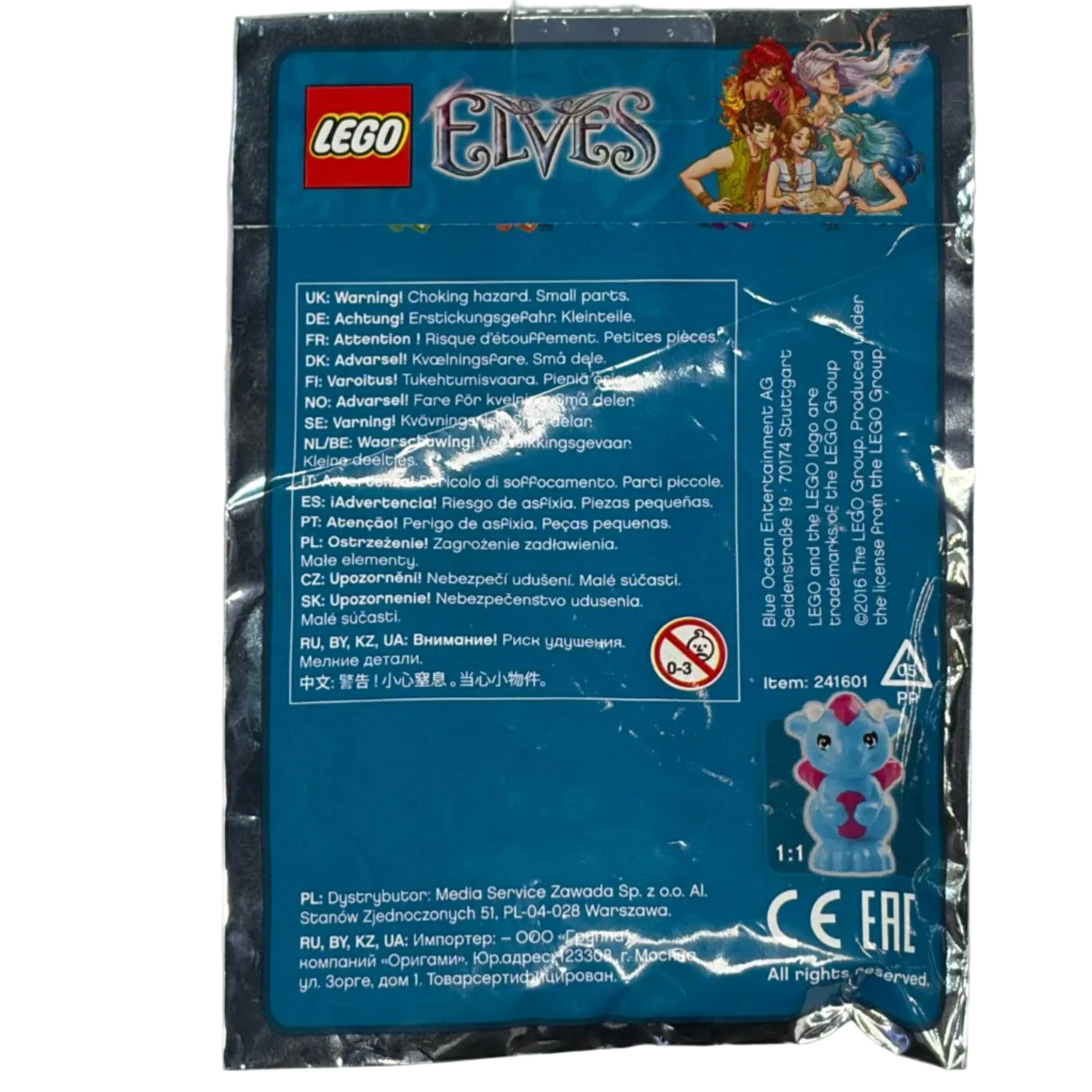 Miku the Dragon foil pack, 241601- LEGO® Elves - Image 2