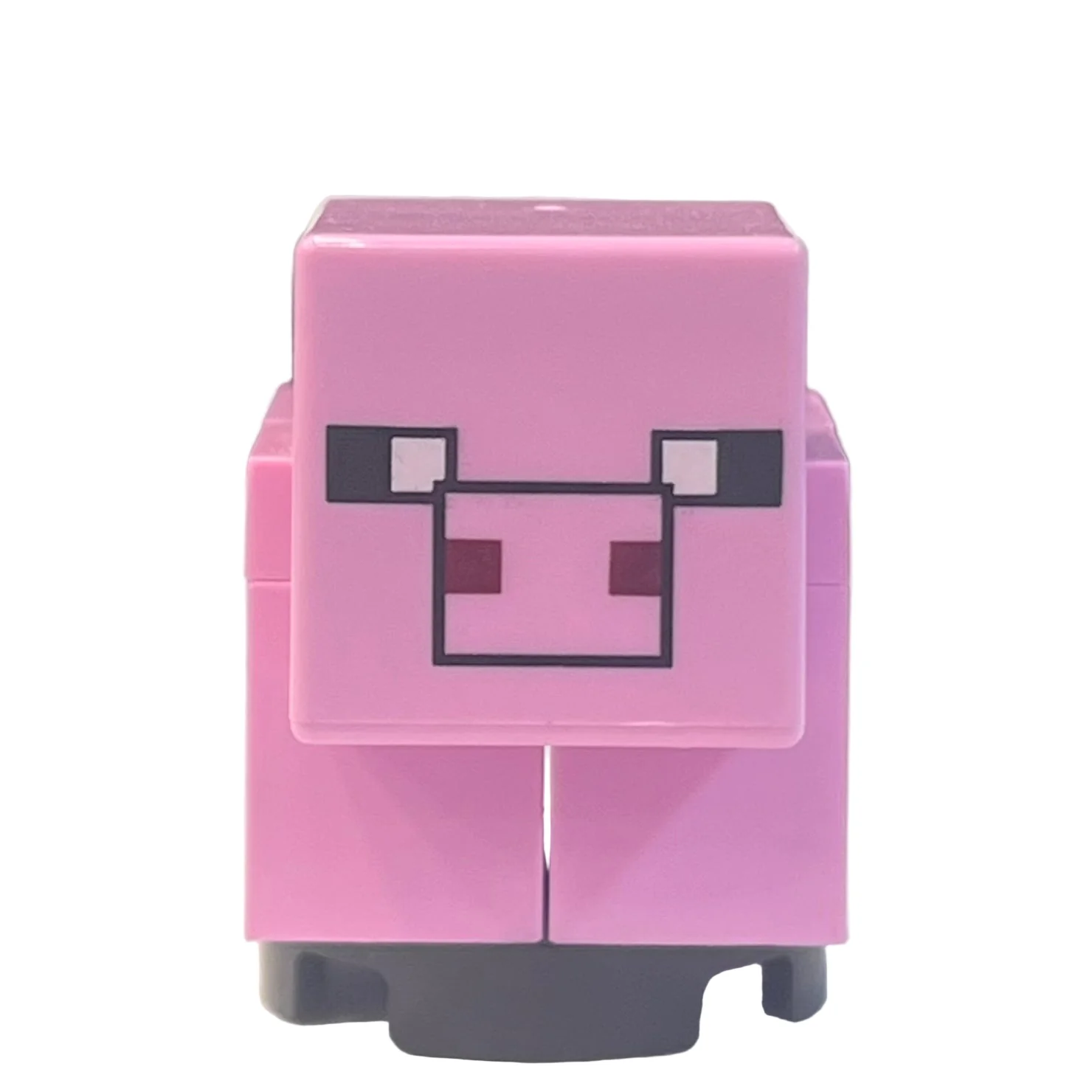Minecraft Pig, Baby (Plain Snout with Black Outline), minepig08