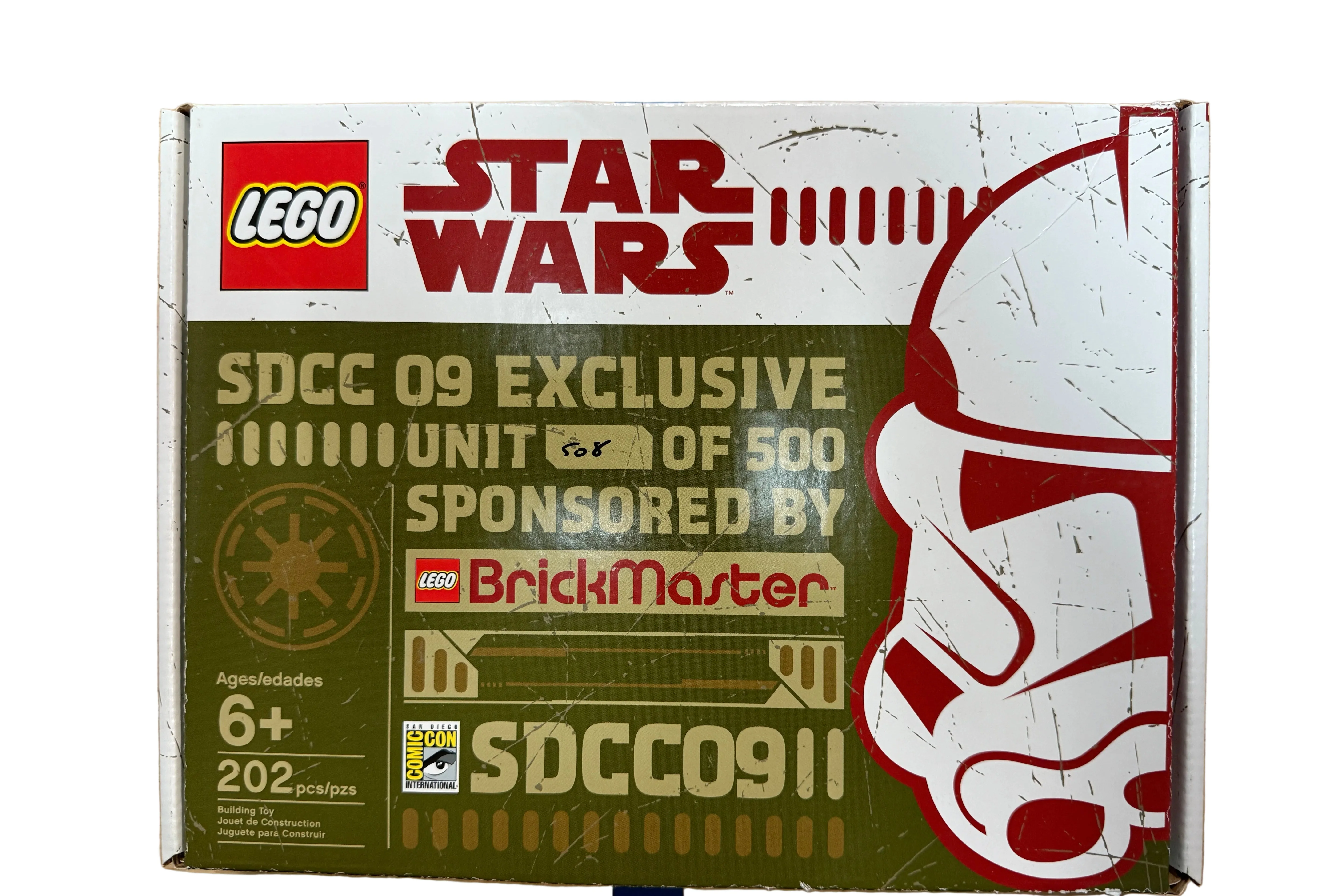 Mini Republic Dropship Mini AT-TE BrickMaster Pack - San Diego Comic-Con 2009 Exclusive