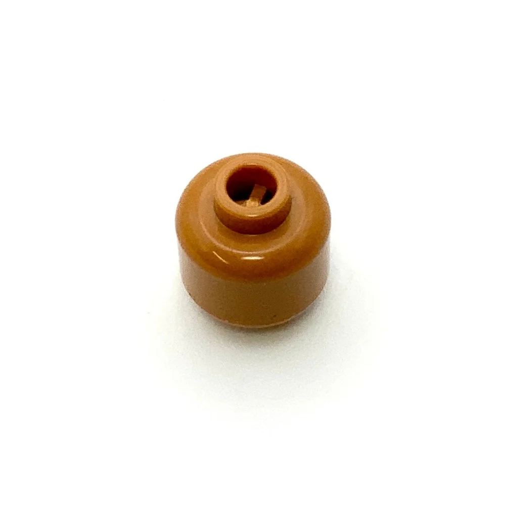 Minifigure, Head (Plain) - Blocked Open Stud, Part# 3626b - Image 4