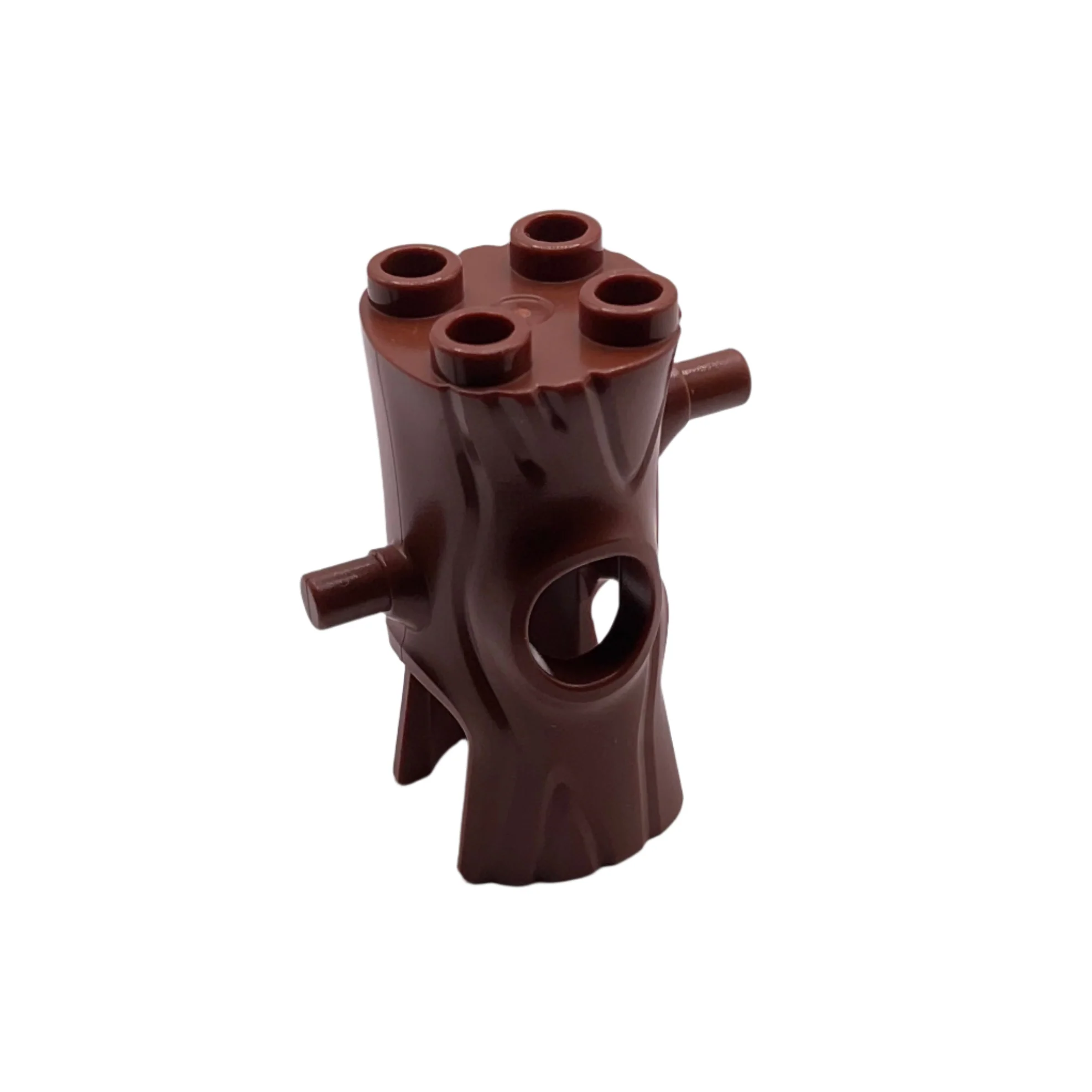 Minifigure, Headgear Head Cover, Costume Tree Trunk, Part# 35827