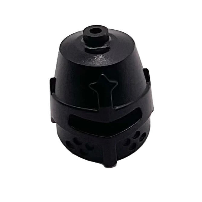 Minifigure, Headgear Helmet Castle Closed with Eye Slit (Great Helm / Barrel Helm), Part# 89520