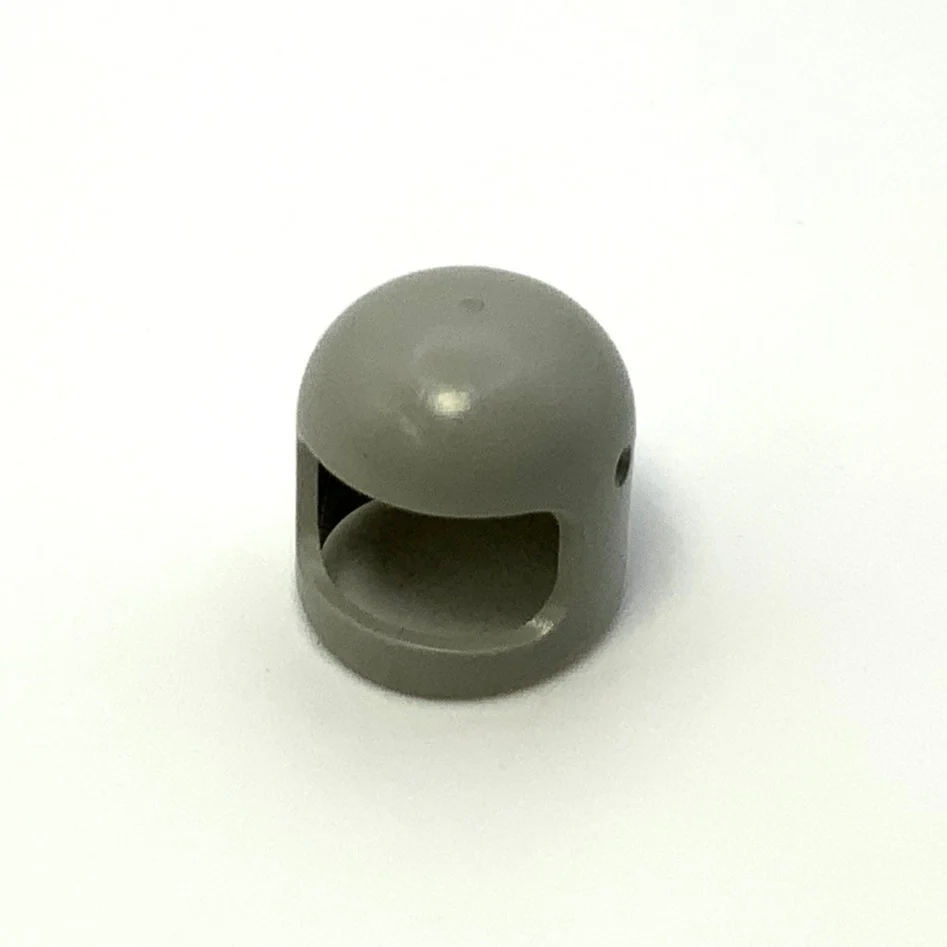 Minifigure, Headgear Helmet Space with Visor Dimples, Part# 193a2