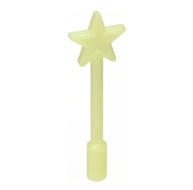 Minifigure Utensil, Magic Wand, Part# 6124 - Image 4