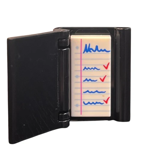 Minifigure, Utensil Notepad, Part# (24324 + 3069pb0990 + 24093) - Image 3