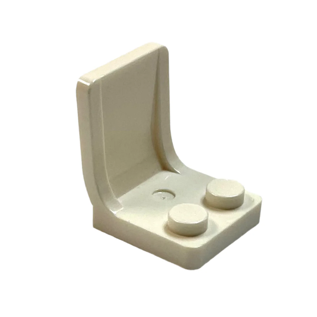 Minifigure, Utensil Seat / Chair 2 x 2, Part# 4079 - Image 2