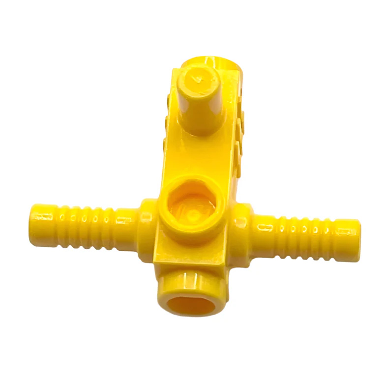 Minifigure, Utensil Tool Chainsaw Body with Handles and Studs, Part# 2516 - Image 6