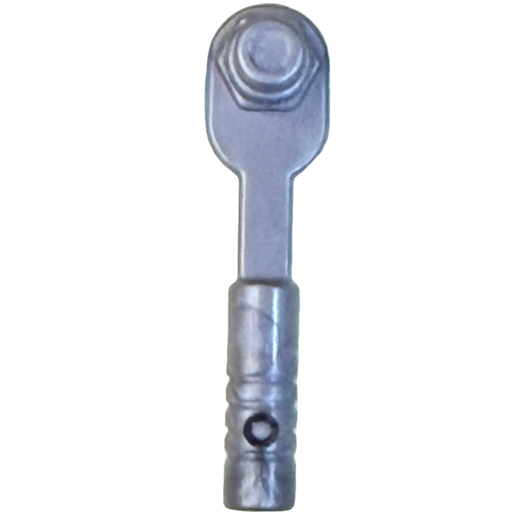 Minifigure Utensil Tool Ratchet / Socket Wrench Part#11402e