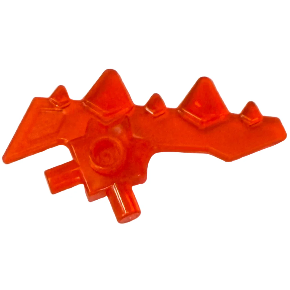 Minifigure, Weapon Blade with Bars and 5 Spikes Part# 23861 - Image 3