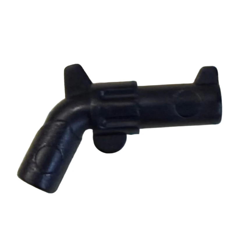 Minifigure Weapon Gun Pistol Revolver - Large Barrel and Solid Handle Part# 30132