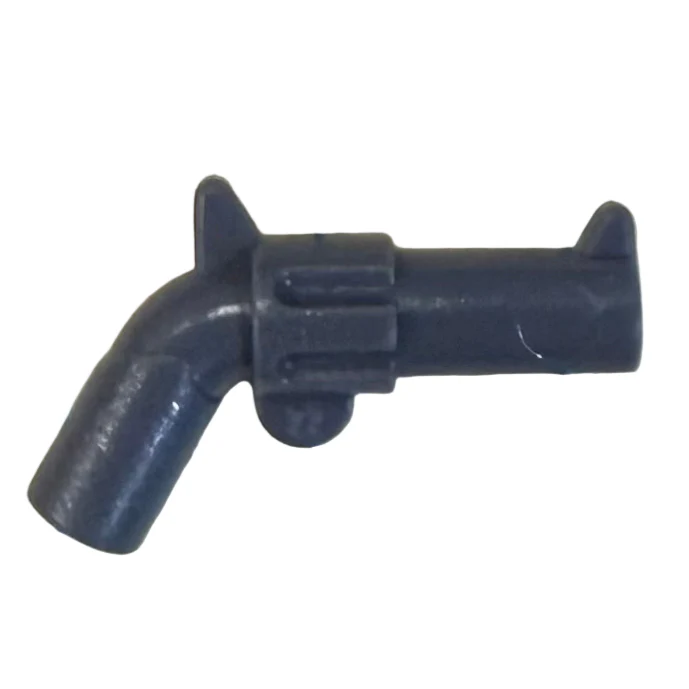 Minifigure Weapon Gun Pistol Revolver - Large Barrel and Solid Handle Part# 30132 - Image 2