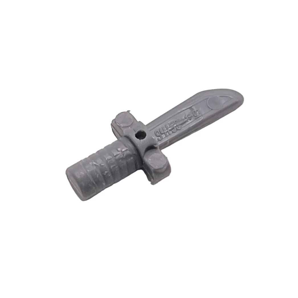 Minifigure Weapon Knife with Flat Hilt End, Part# 94158a