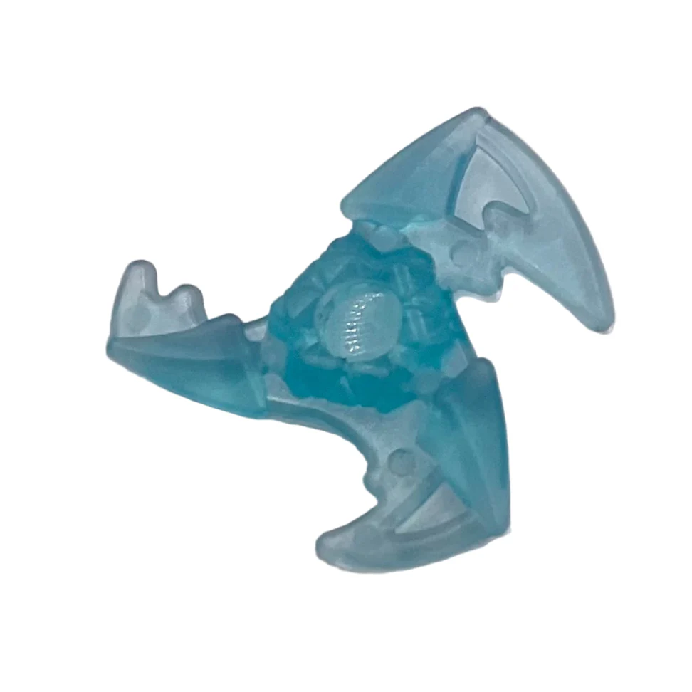 Minifigure, Weapon Shuriken Throwing Star with Trailing Energy Effect Part# 73766a - Image 4