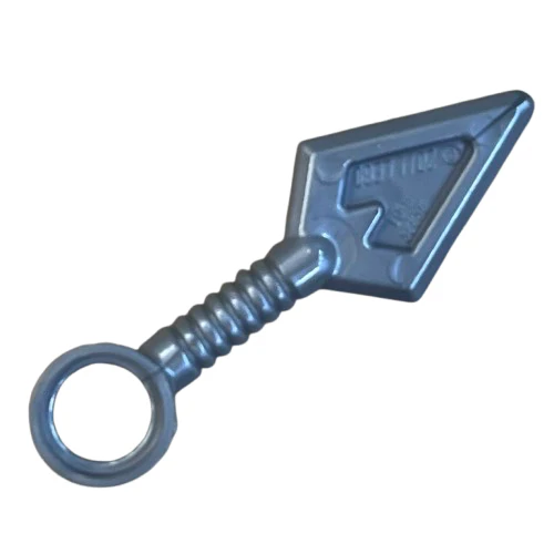 Minifigure, Weapon Spear Short with Pin Hole (Kunai), Part #98338 - Image 2