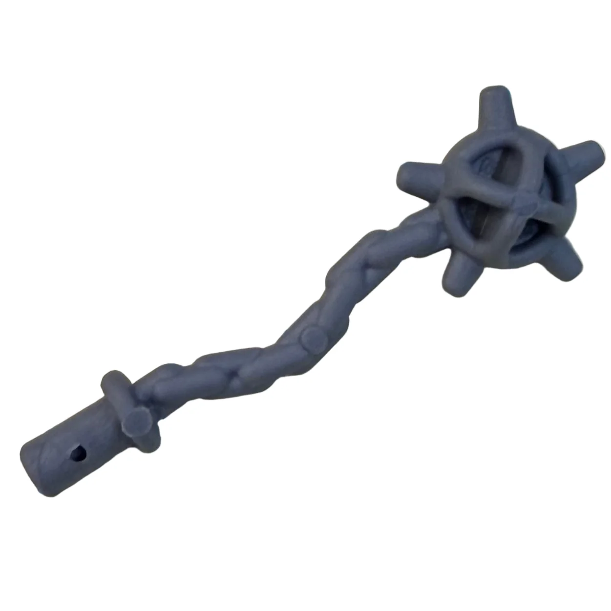 Minifigure, Weapon Spiked Flail / Mace - Flexible Rubber Part# 93787