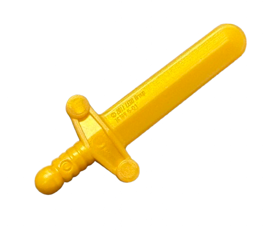 Minifigure, Weapon Sword, Shortsword Elaborate Hilt, Part# 76764