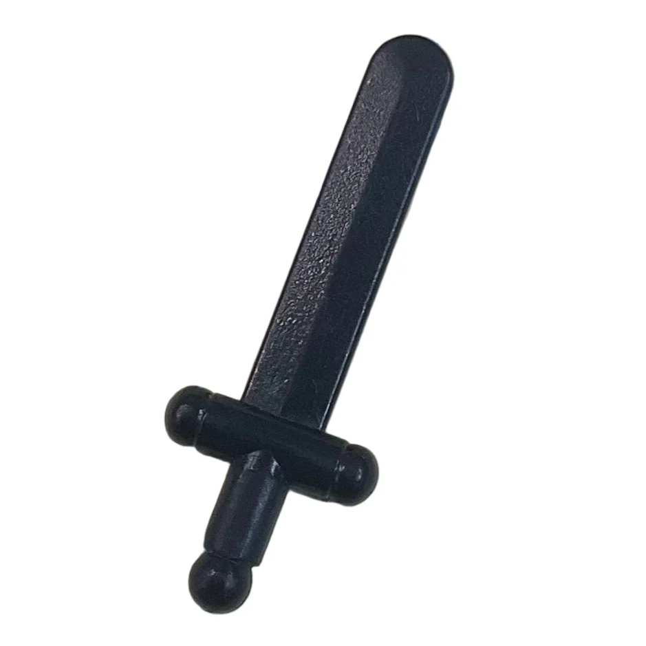 Minifigure, Weapon Sword Shortsword - Polished Rigid ABS, Part #3847a