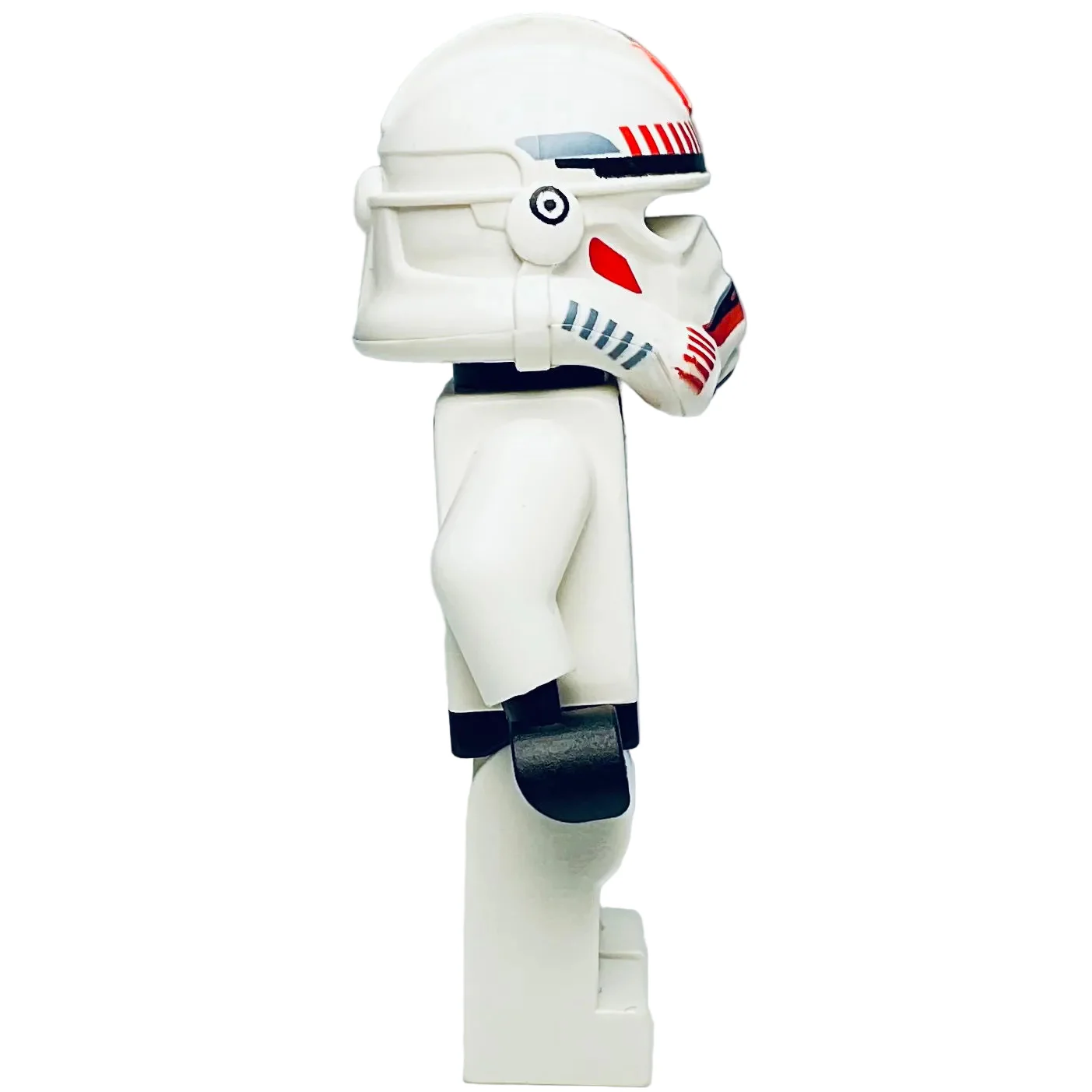MISPRINT Clone Shock Trooper, Coruscant Guard (Phase 2) - Black Head , sw0091, LEGO® Star Wars Minifigure - Image 2
