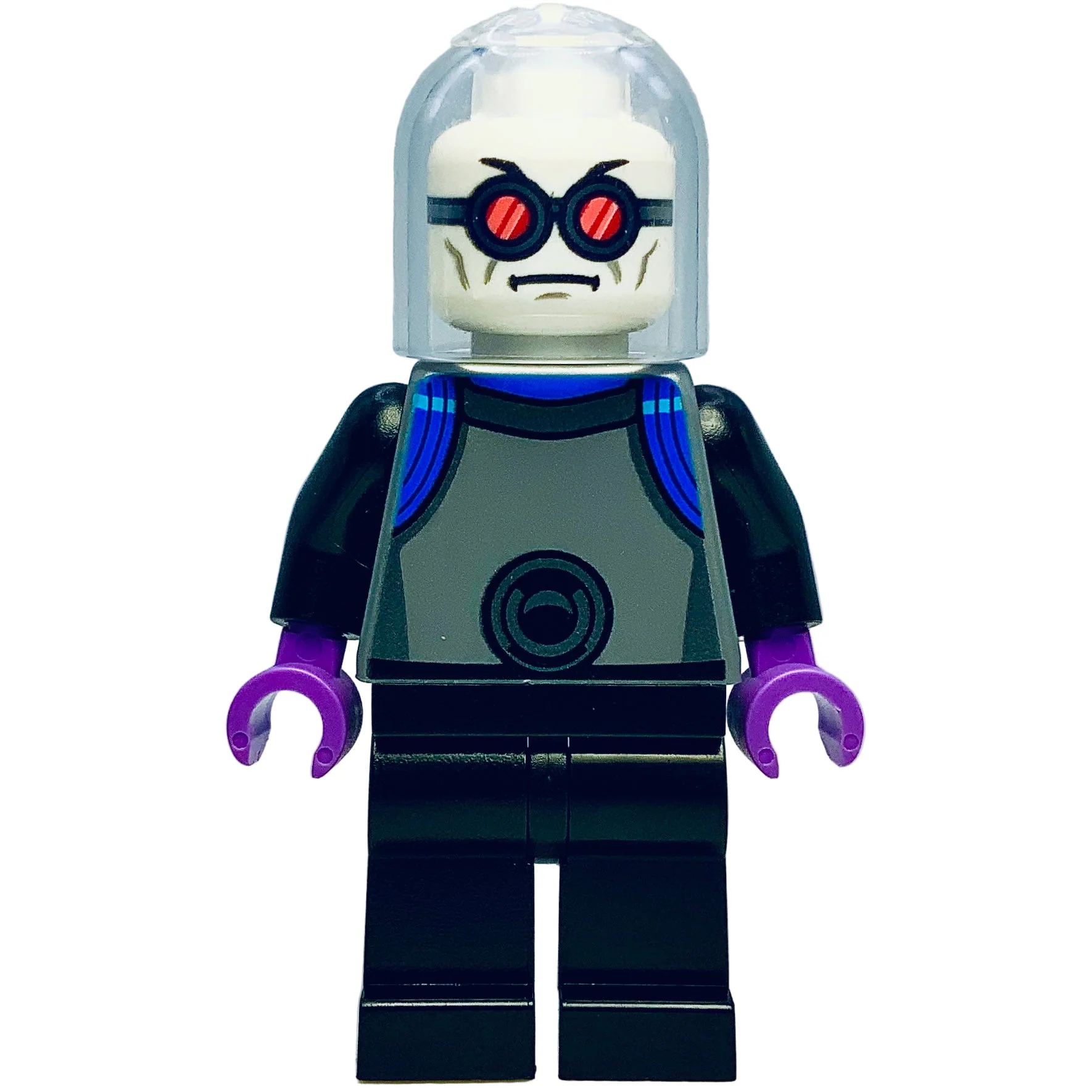 Mr. Freeze - Flat Silver and Black Outfit, sh0963 - LEGO® DC Minifigure