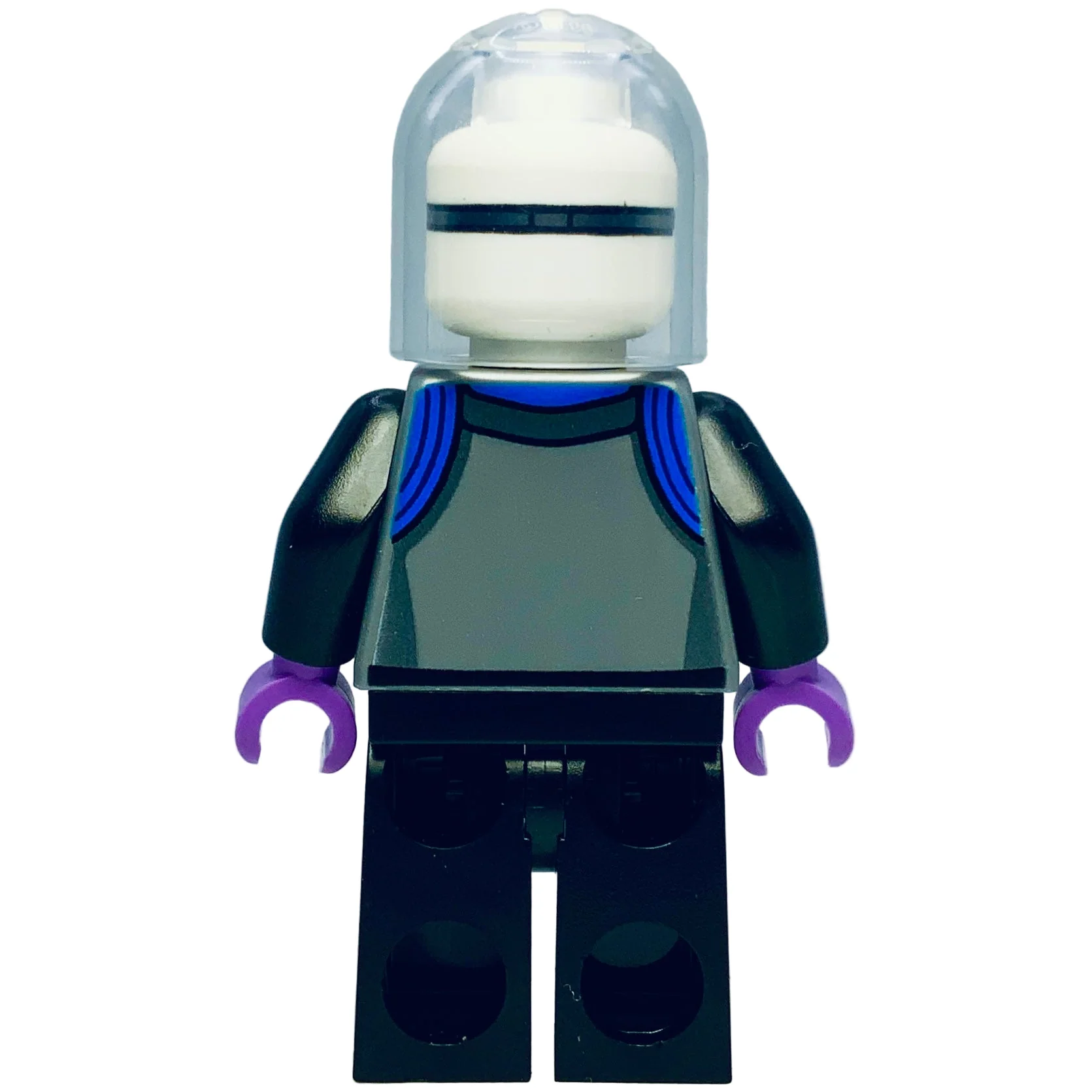 Mr. Freeze - Flat Silver and Black Outfit, sh0963 - LEGO® DC Minifigure - Image 3