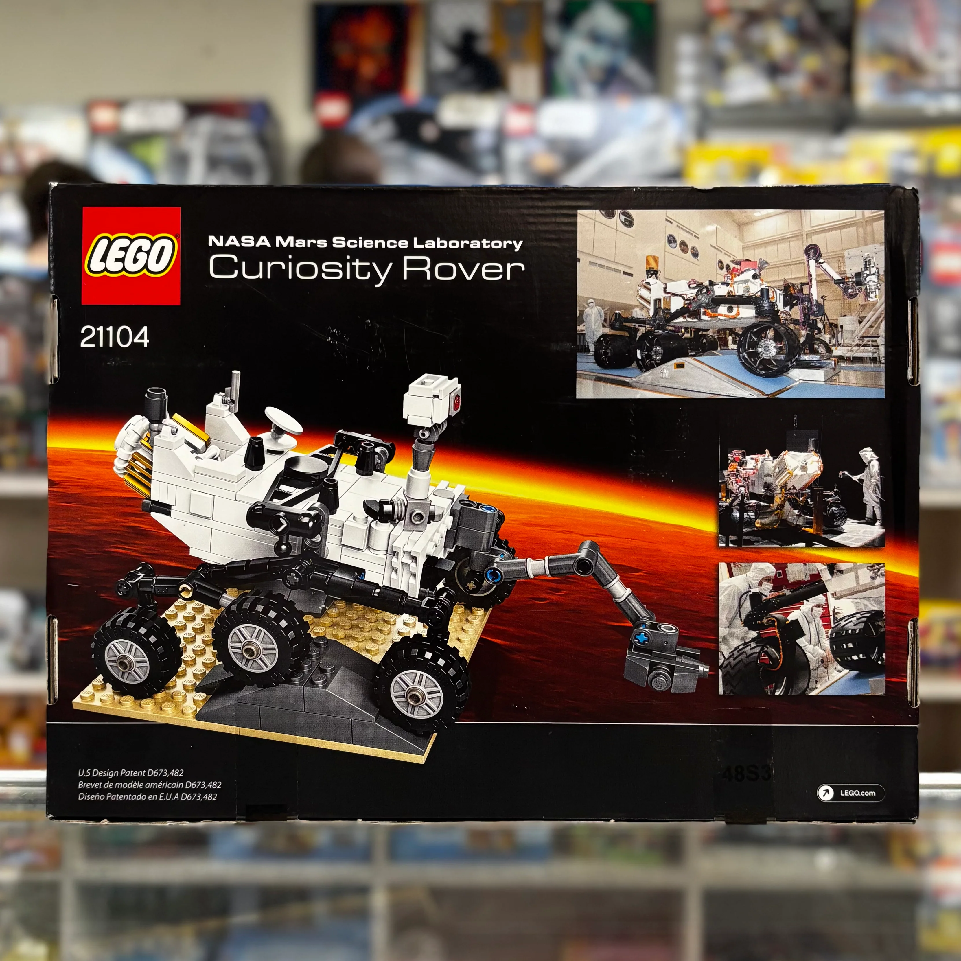 NASA Mars Science Laboratory Curiosity Rover, 21104 - Image 2