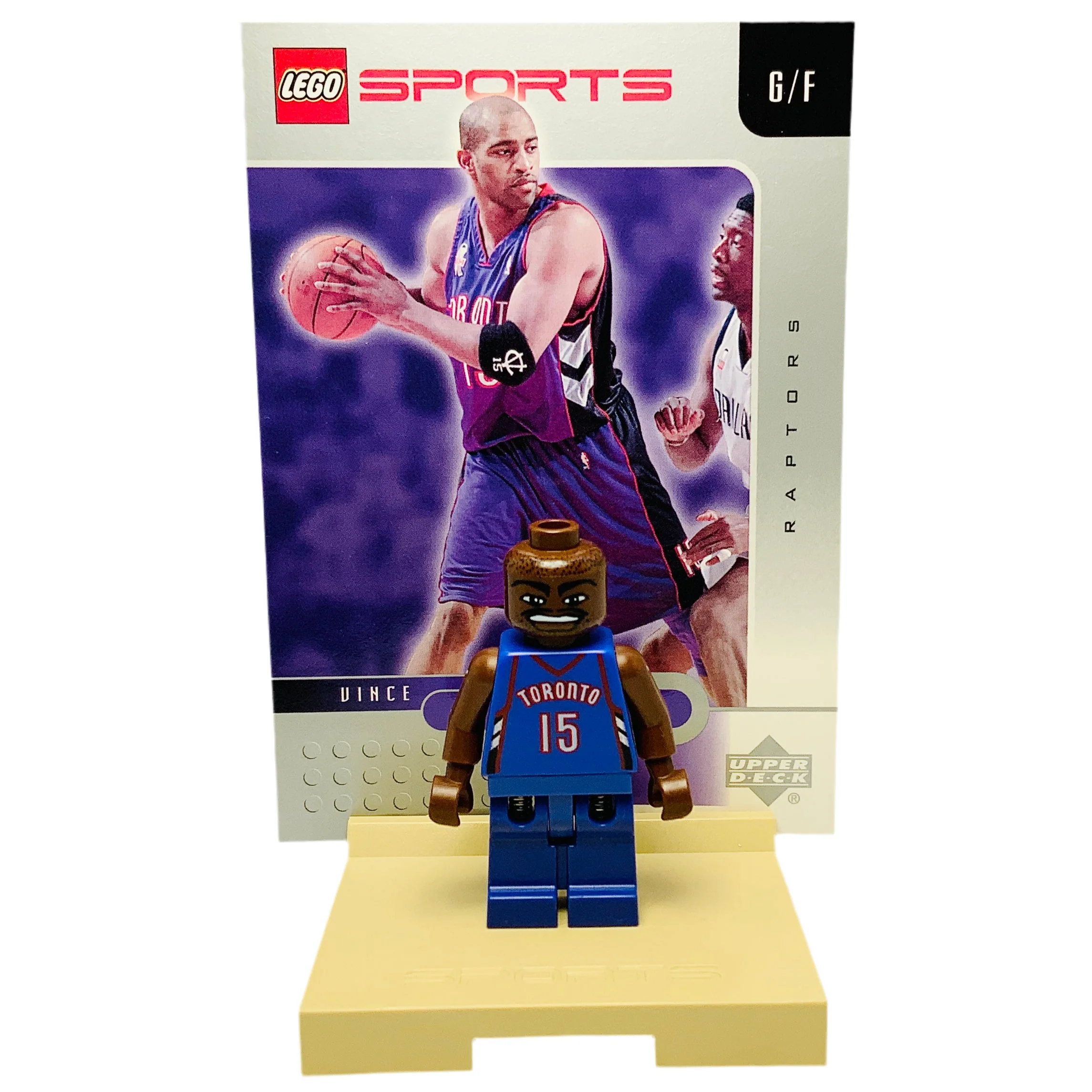 NBA Vince Carter - Toronto Raptors #15 (Road Uniform), nba007 - Image 4