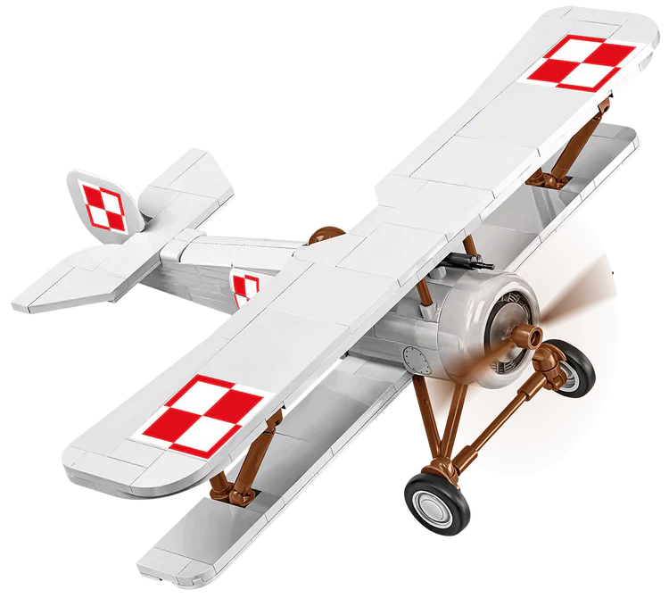 Nieuport 17 C.1 Polish Sesquiplane Fighter Plane, Great War: COBI Set #2998 - Image 3