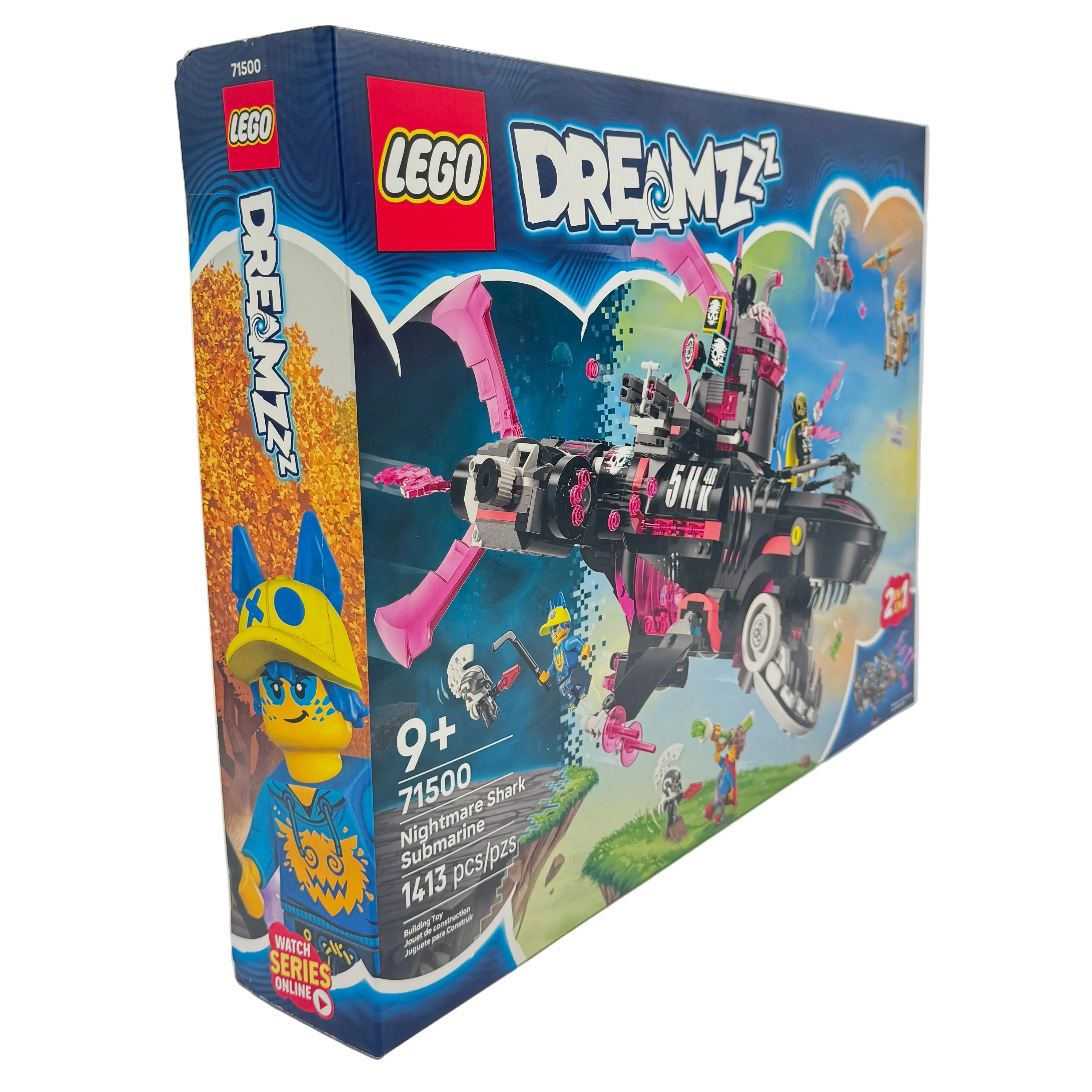 Nightmare Shark Submarine, 71500 - LEGO® Dreamzzz Set - Image 3