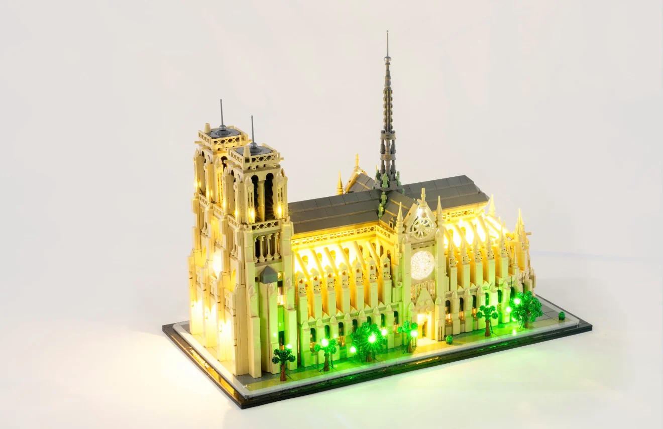 Notre-Dame de Paris 21061 Custom Lighting Kit for LEGO® Set - Image 9