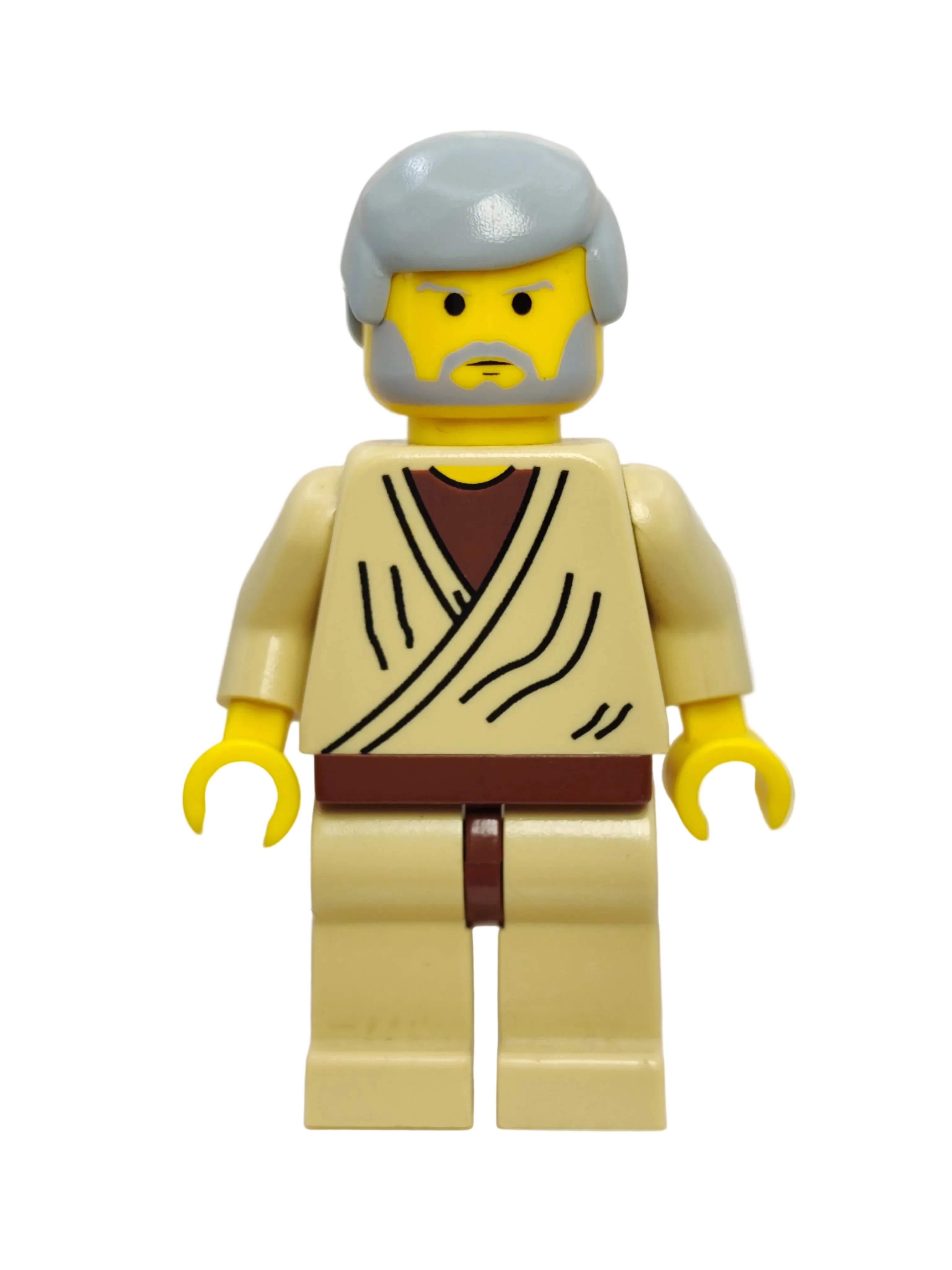 Obi-Wan Kenobi (Light Bluish Gray Hair), sw0023a, LEGO® Star Wars Minifigure