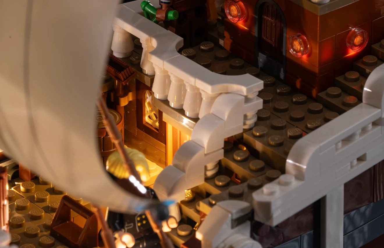 One Piece The Going Merry Pirate Ship 75639 Custom Lighting Kit for LEGO® Set - Image 4