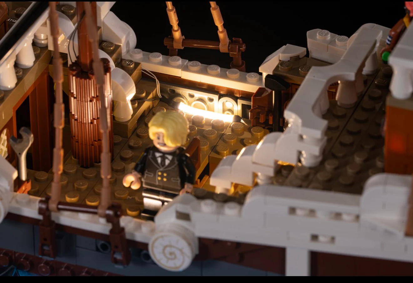 One Piece The Going Merry Pirate Ship 75639 Custom Lighting Kit for LEGO® Set - Image 7