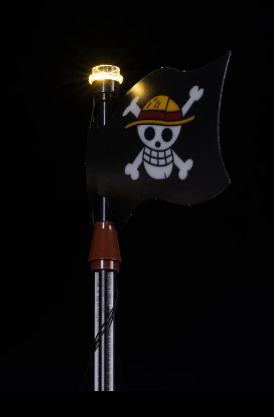One Piece The Going Merry Pirate Ship 75639 Custom Lighting Kit for LEGO® Set - Image 8