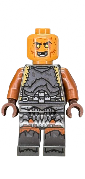 Orc (Armor and Helmet) - lor134 - LEGO® Lord of the Rings™ Minifigure - Image 2