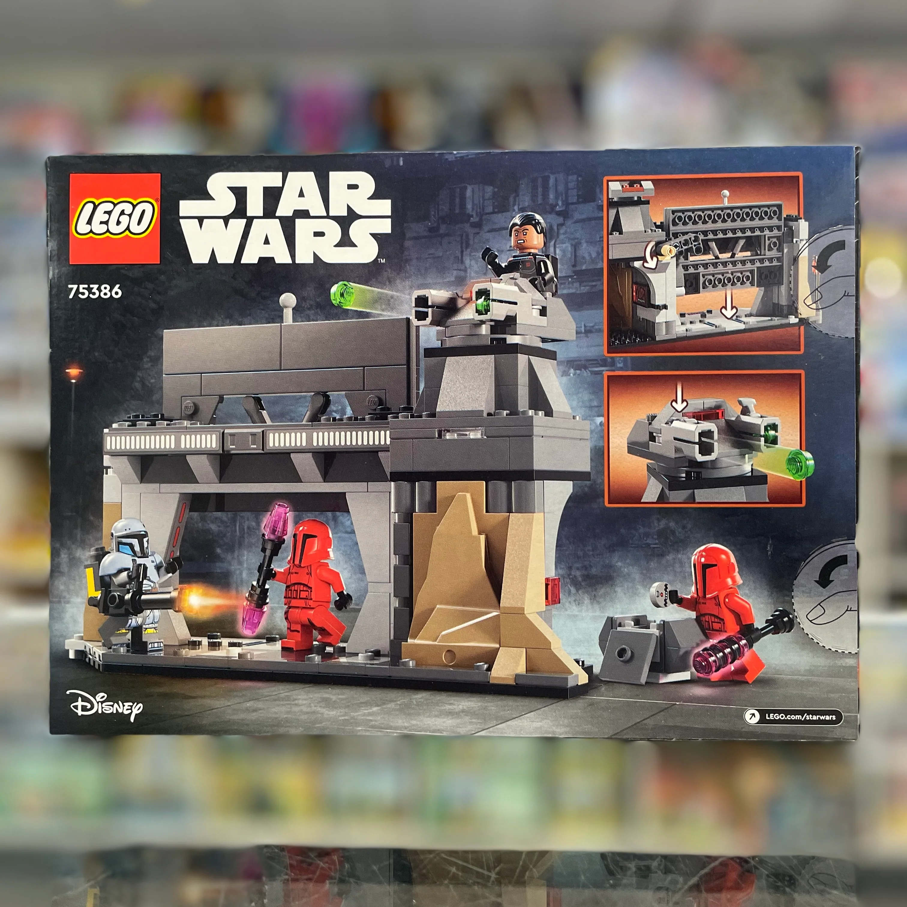 Paz Vizsla and Moff Gideon Battle, 75386 - LEGO® Star Wars Set - Image 2