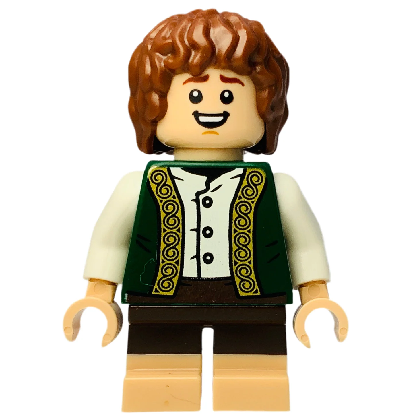 Peregrin Took (Pippin) - Dark Green Vest, lor149, LEGO® Lord of the Rings™ Minifigure